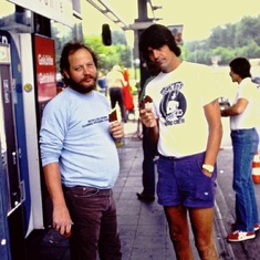 JB and Dave Blainey ZZ Top Germany 1982