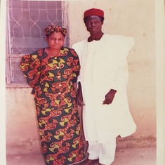 Baba & Mama some years ago