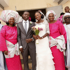 At the wedding of Baba's son, Dan to Mhariya