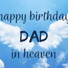 Happy 80th dad!! I love you and miss you so much..