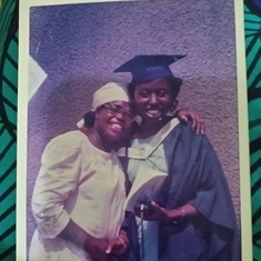 Mummy with 2nd Daughter at her graduation