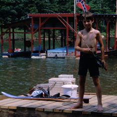 John, Lake Norman,Visit 1976