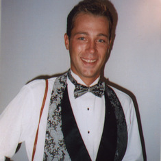 John, at Jenny's wedding. 1997