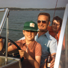 John,1976.with Uncle Lewell and Aunt Alice