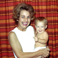 John with Mom 1967.