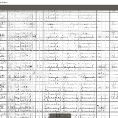 John Rogers 1900 Federal Census
