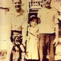 Dad (far right)