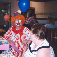 Dad the family clown