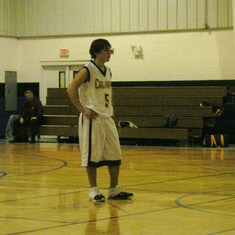 John played basketball for the Calvary Watchmen (2005)