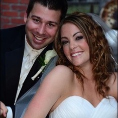 Beautiful wedding couple: Mr. and Mrs. Tyler Proffitt