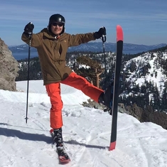 2019 ski at Lake Tahoe