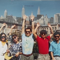 Spring break, 1992, trip to Disney World. We miss you John, you were our camera man.