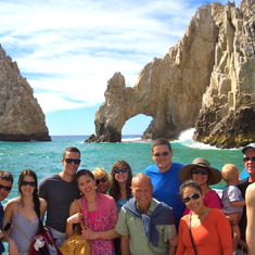 With the family in Cabo 2013