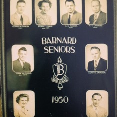 Barnard High School Graduation, 1950.
