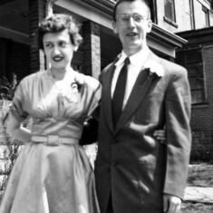 Wedding Day - April 10, 1954