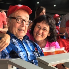 Nationals Game with Gail & Carl