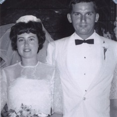 Betty and John's Wedding Day 8/24/1963