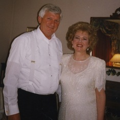 John and Betty dressing for Shelby and Jeff's wedding