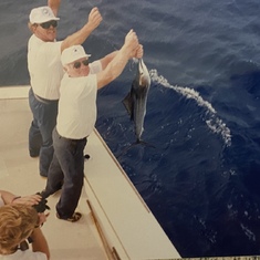 PaPa caught Sailfish in tournament Florida.
