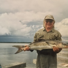 Mar 15, 2004 PaPa John fishing at Chokoloskee FL.