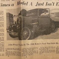 Feb 14, 1978 The Miami Herald Broward News. “Sometimes a Model A Just Isn’t Enough”.