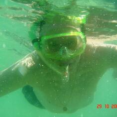 Snorkeling in Oman