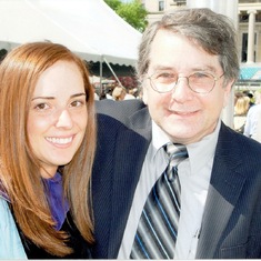 Daughter Emma's graduation from Columbia Law