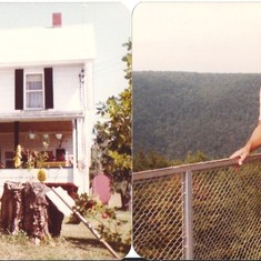 childhood home and Jake's Rocks Pennsylvania