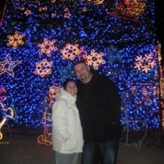 John and I Christmas Tree Lane