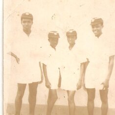 L-R Greg Melifeonwu, Akukalia Fidelis Melifeonwu, JI Mbanefo and Columbus Eze