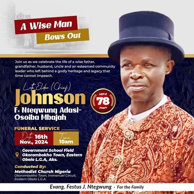 Johnson F Ntegwung