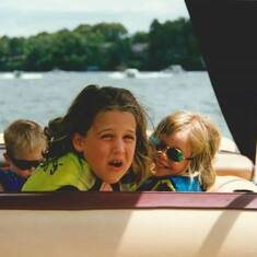 Boating with my sisters