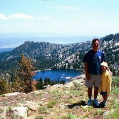 My dad and I in Idaho...
