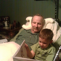 Connor and Papa January 2010