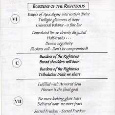 Burdens of Righteous140