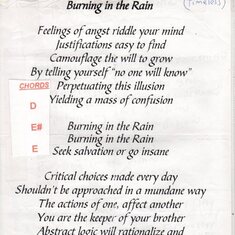 Burning in the Rain138