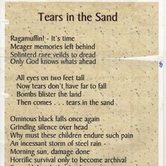 Tears in the Sand142