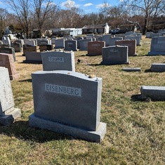 Montefiore Cemetery (Jenkintown, PA, Section 1, Lot 422, Grave 4, 40°04'32.1"N 75°05'37.6"W)