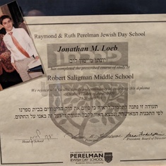 8th grade, Perelman Jewish Day School, Robert Saligman Middle School - June 17, 2009