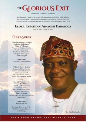 JONATHAN ABAYOMI BABALOLA