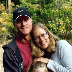 Jonathan, Amy and Ellen, Lopez Island 2004