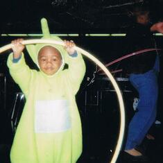 Teletubby -- Really! What was Mom thinking?