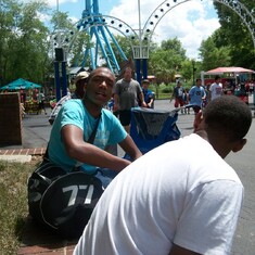 Jay telling us what he want to do next at Carowinds.