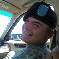 Jon right after graduating from Basic Training in NC