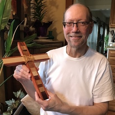 Easter 2020. Cross made by former student, Joel. ❤️