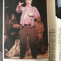 Jonathon as "The Old Gypsy" in Rachmaninov's "Aleko," 1995. University of Iowa Opera Theatre.