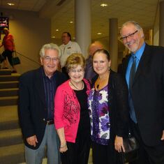 University of Northern Iowa School of Music Scholarship Benefit Concert with Nancy's folks. 2013.