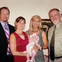 The 4 Sibs ❤️  Jonathon, Kathy, Sandra, Joe & baby Sydney (2006)