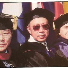 Dr Lee with Colleagues President Pettigrew's tenure 001