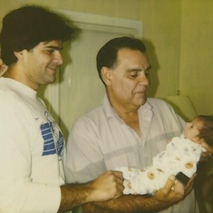 -Dad, Charles and Baby Chase